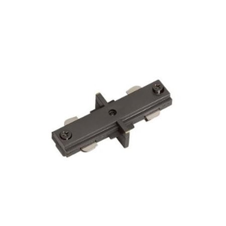 CAL LIGHTING Straight Connector without Power Entry for HT Track Systems- Black HT-286-BK